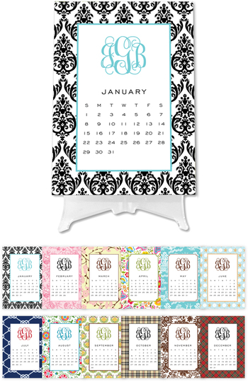 Classic Desk Top Calendar